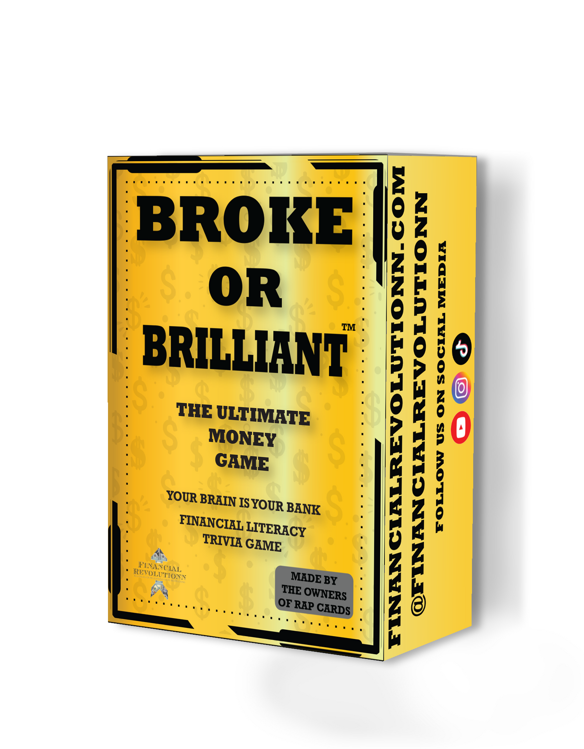 Broke or Brilliant non-drinking game