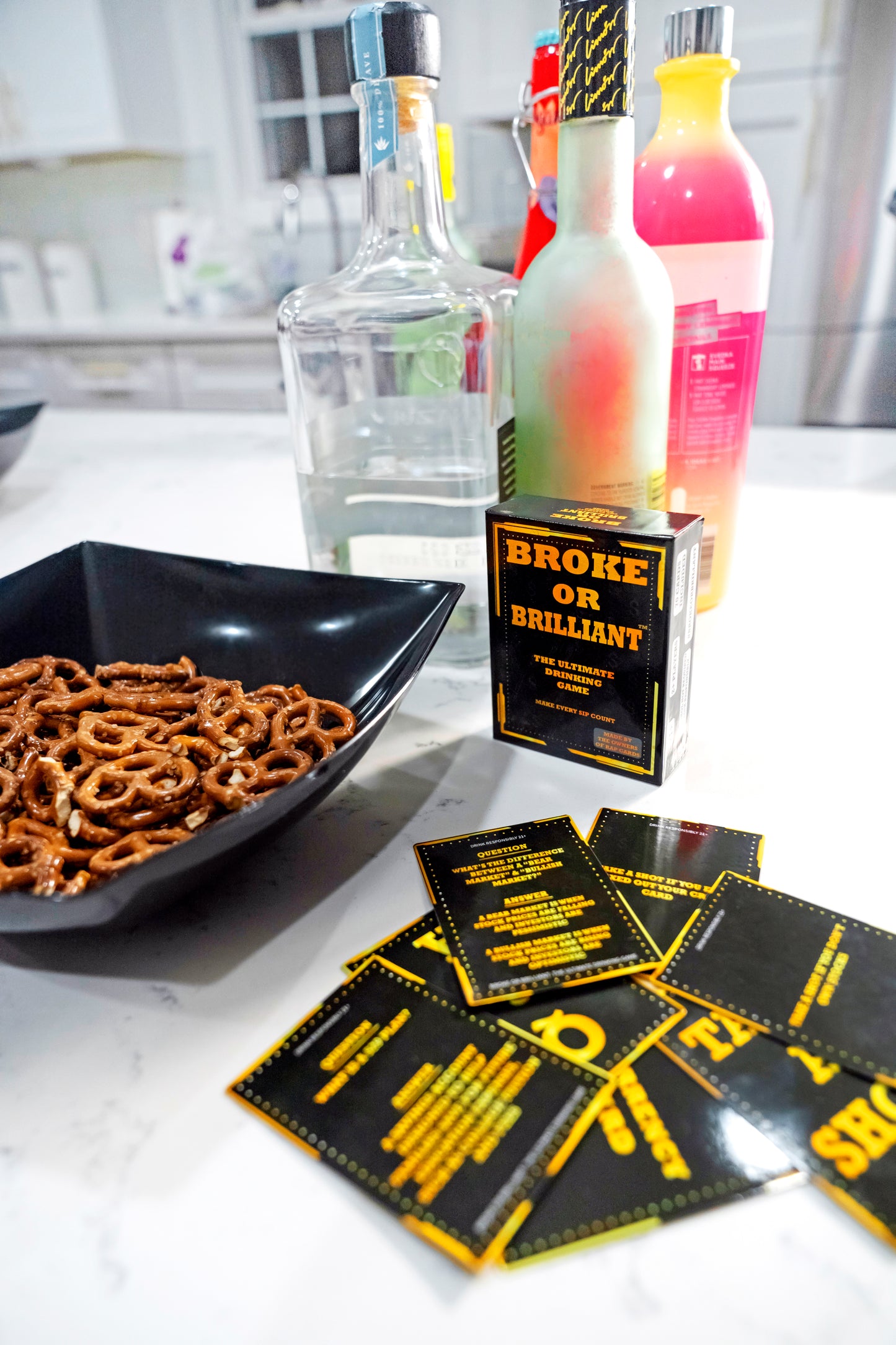 Broke or Brilliant: The Ultimate Drinking Game