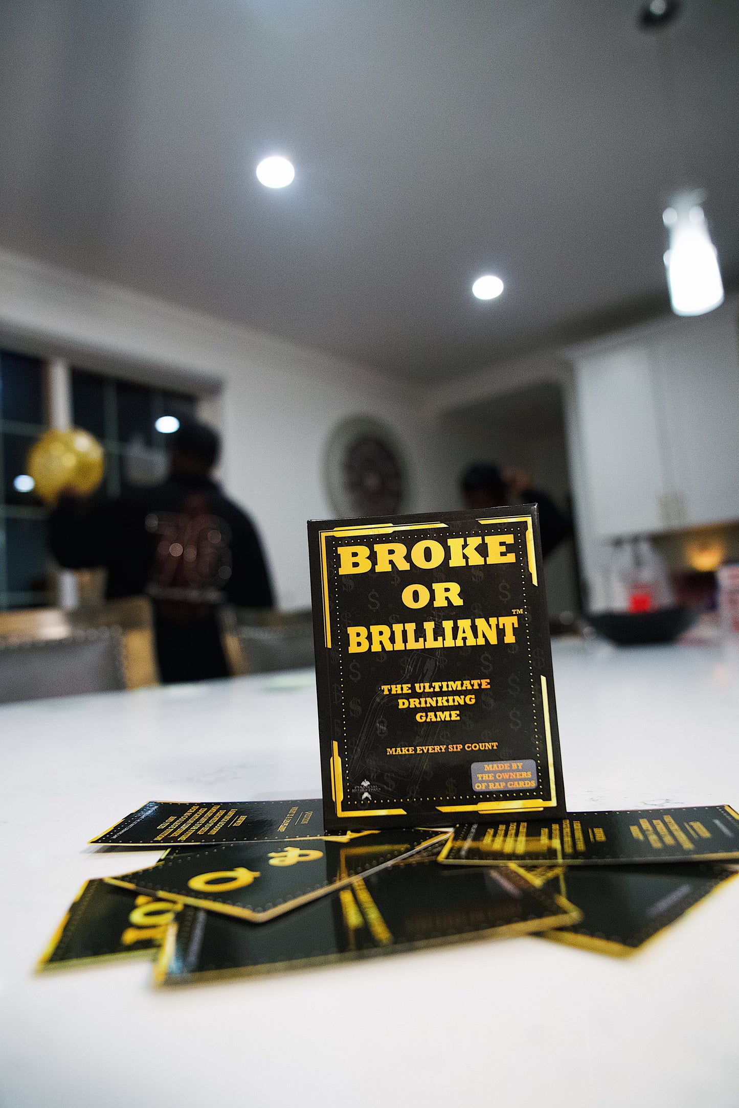 Broke or Brilliant: The Ultimate Drinking Game