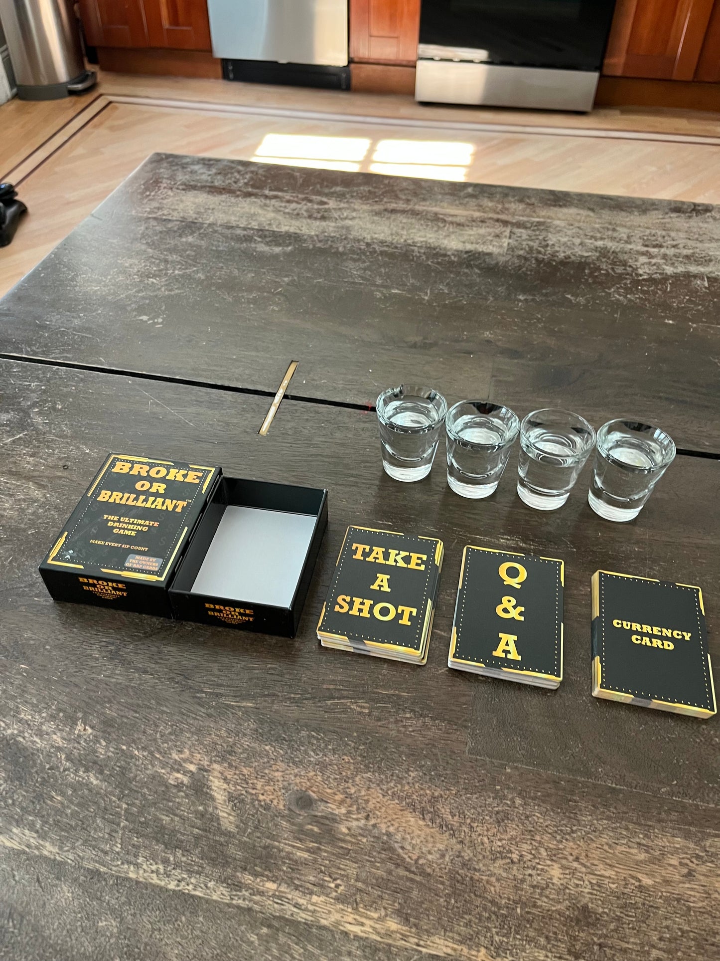 Broke or Brilliant: The Ultimate Drinking Game