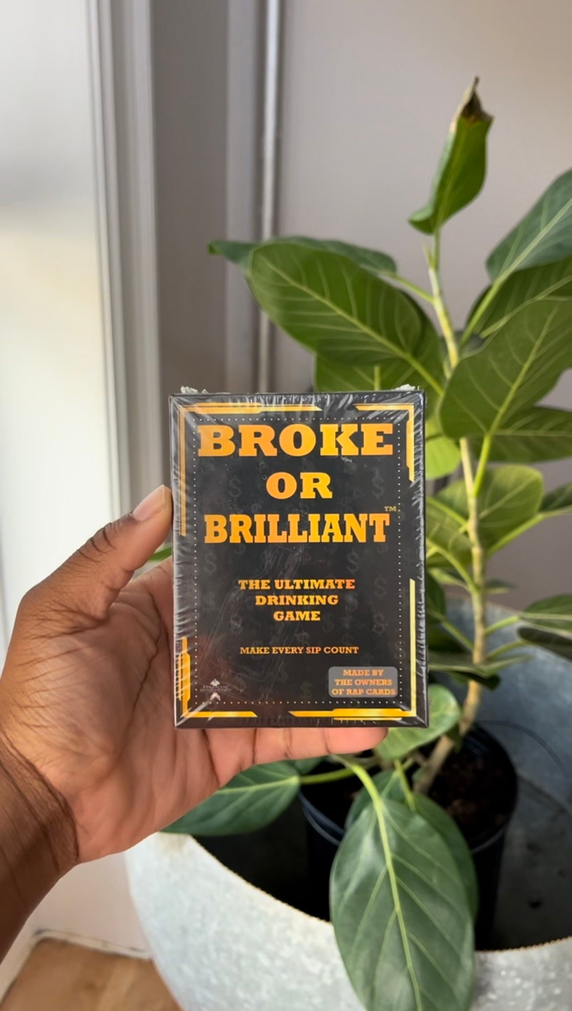 Broke or Brilliant: The Ultimate Drinking Game